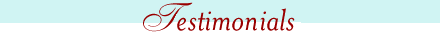 testimonials